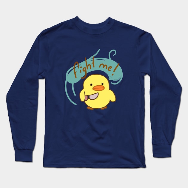 chick Long Sleeve T-Shirt by Vanelkan